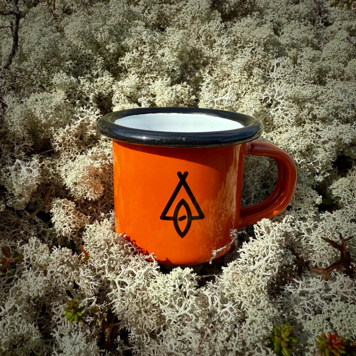 Mini Emailletasse Espressotasse