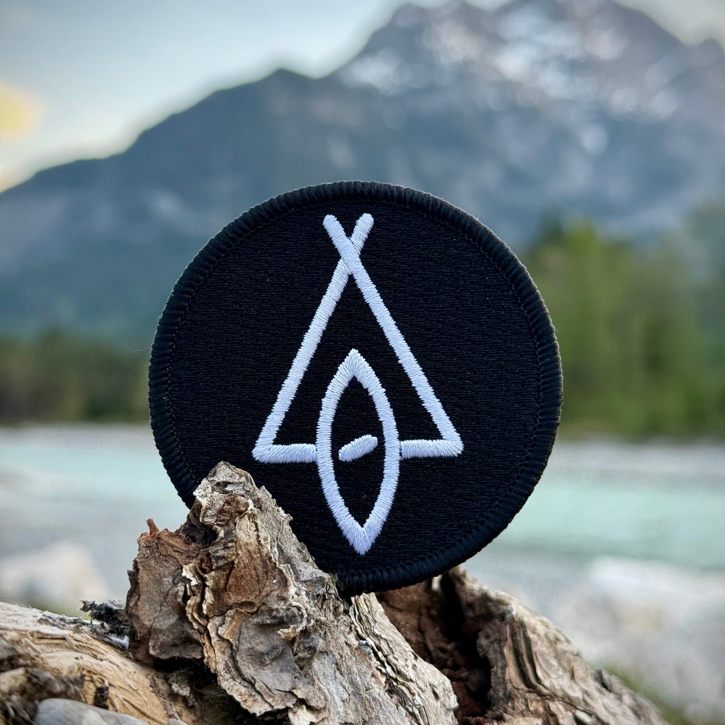 TipiAndRaft Patch Gestickter Klettpatch