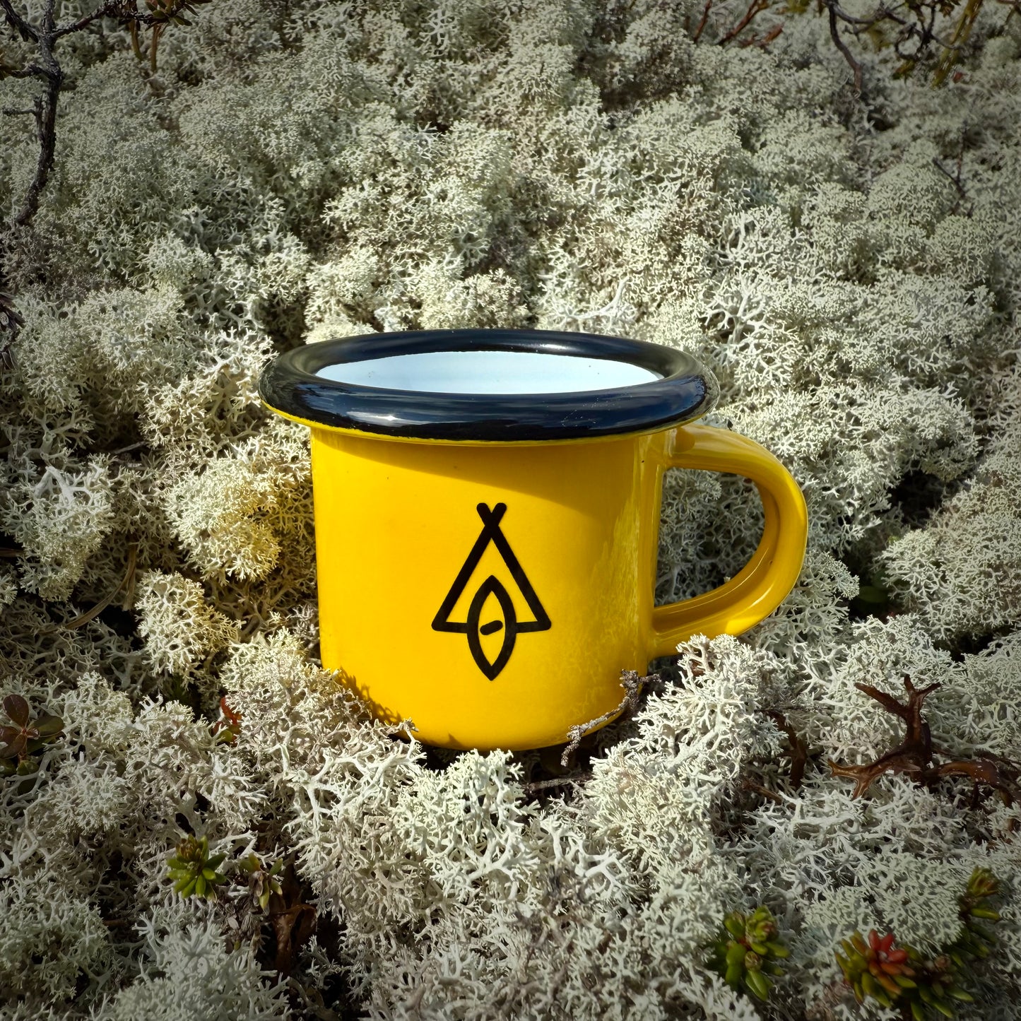 Mini Emailletasse Espressotasse